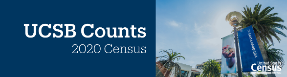 UCSB Census UCSB Counts 2020 Census logo